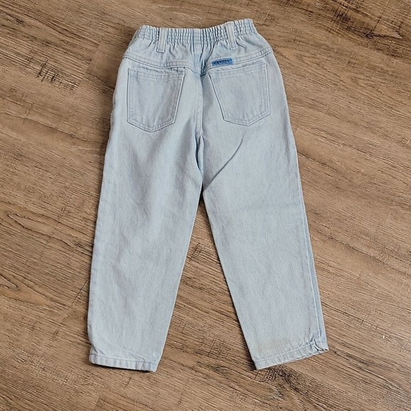 Canteen By Camp Beverly Hills Vintage Jeans ~ Sz 4 ~ Stretchy Waist ~ Light - Picture 6 of 8